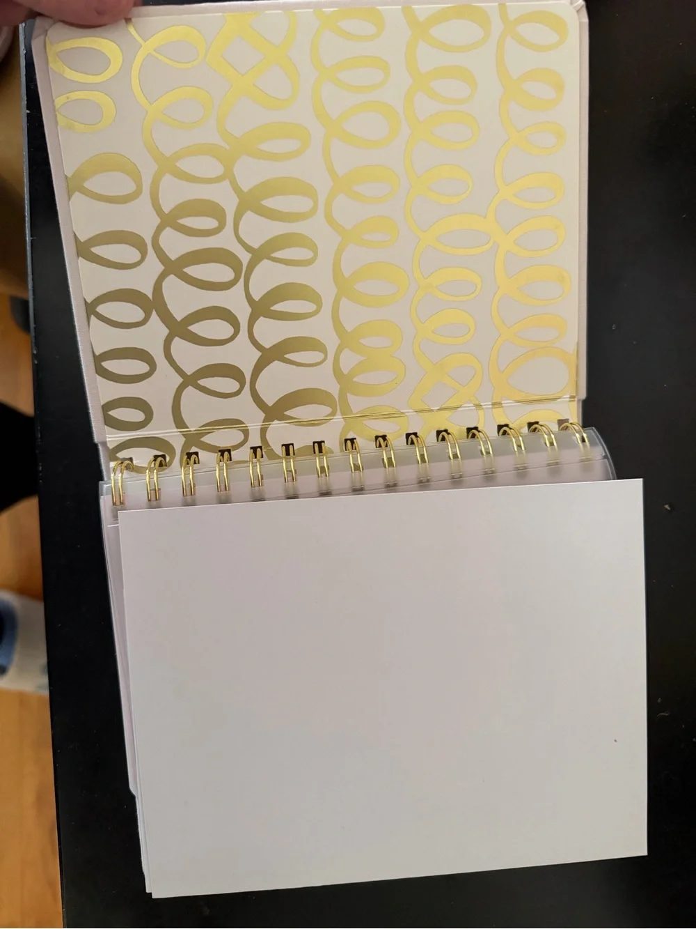 Kate Spade Engaged Light Pink Hardcover Planner with Elastic Closure